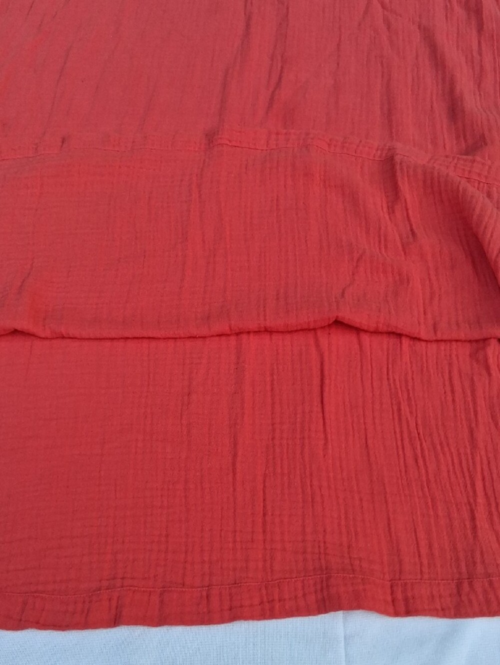 Eileen Fisher Coral Midi V-Neck Short Sleeve Dress 100% Organic Cotton - Picture 16 of 16